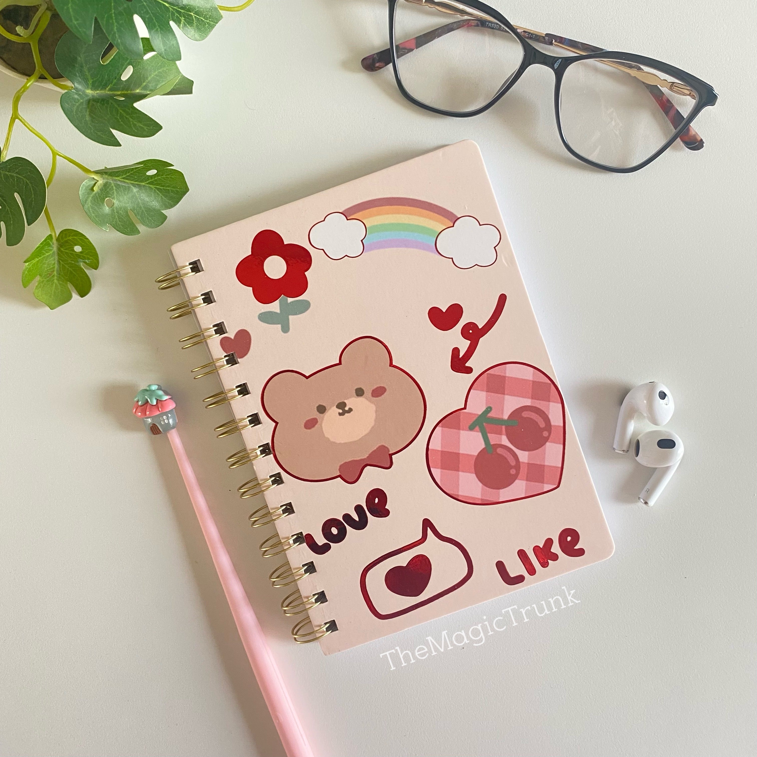 Spiral Kawaii Diary ( 1pc )