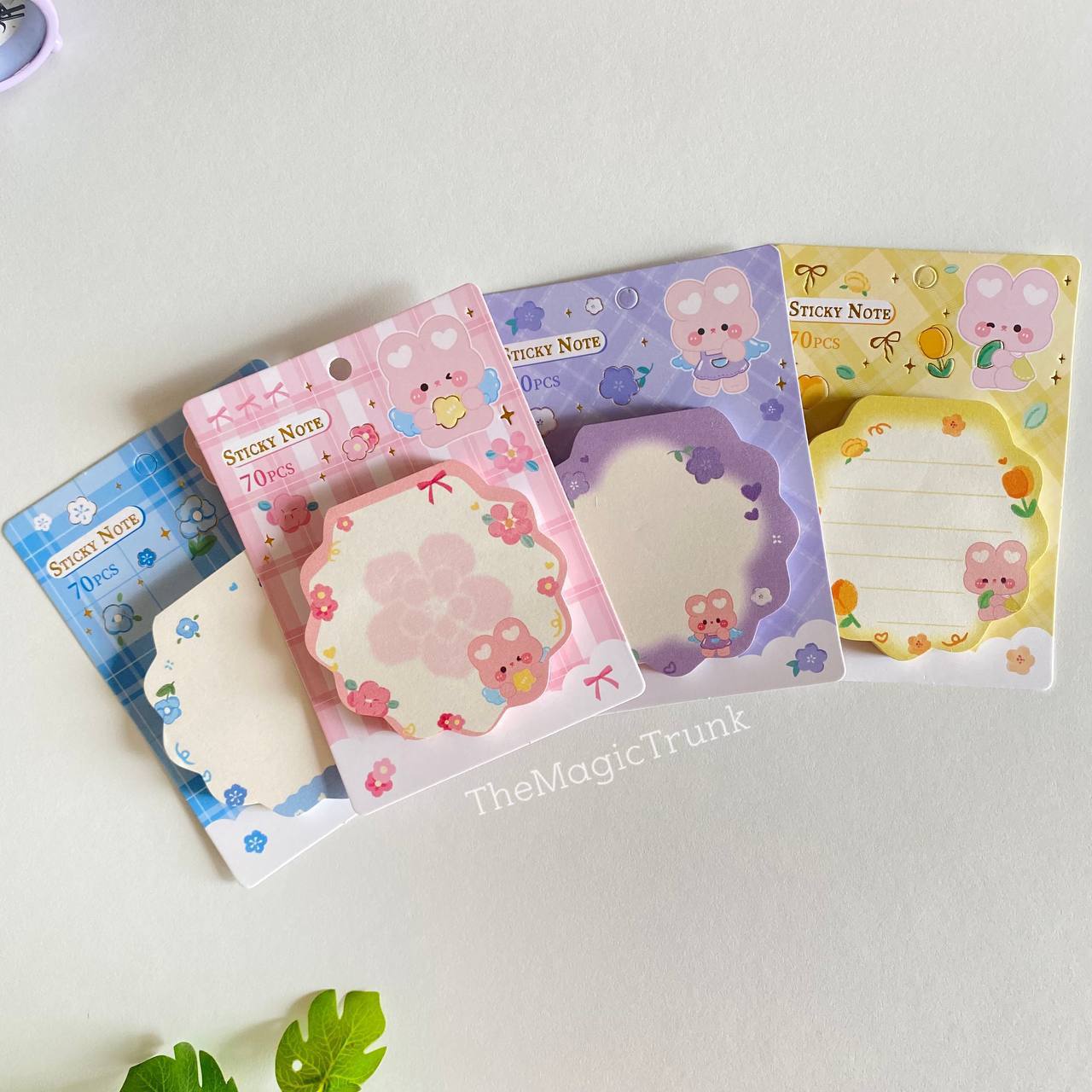 Bear Floral Sticky Note ( 1pc )