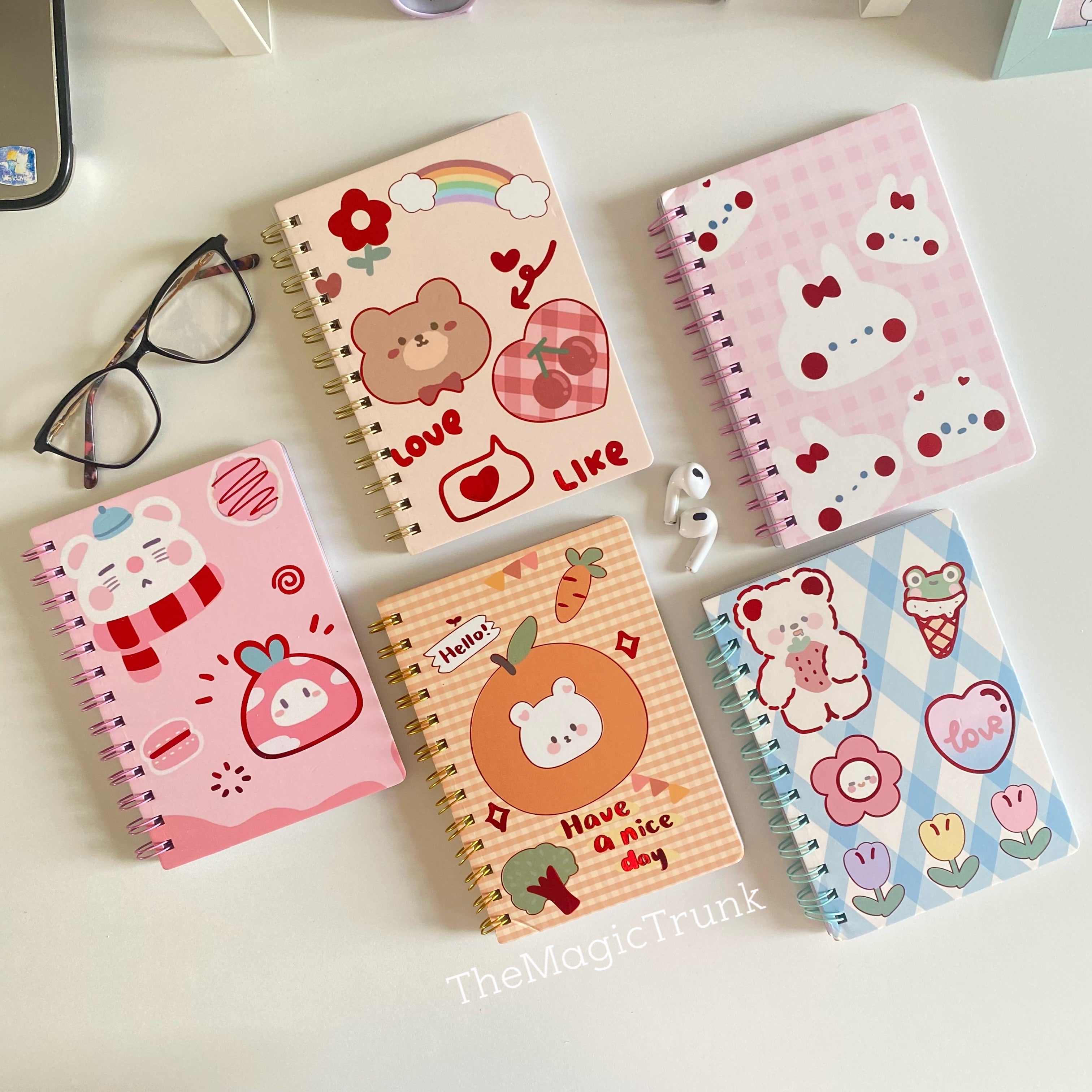 Spiral Kawaii Diary ( 1pc )