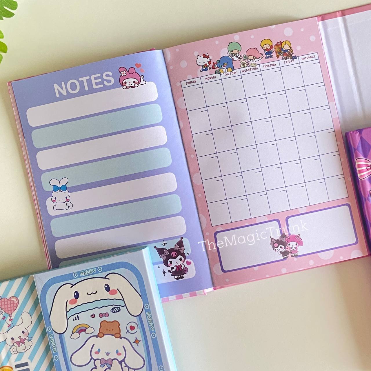 Sanrio Magnetic Dairy Planner ( 1pc )