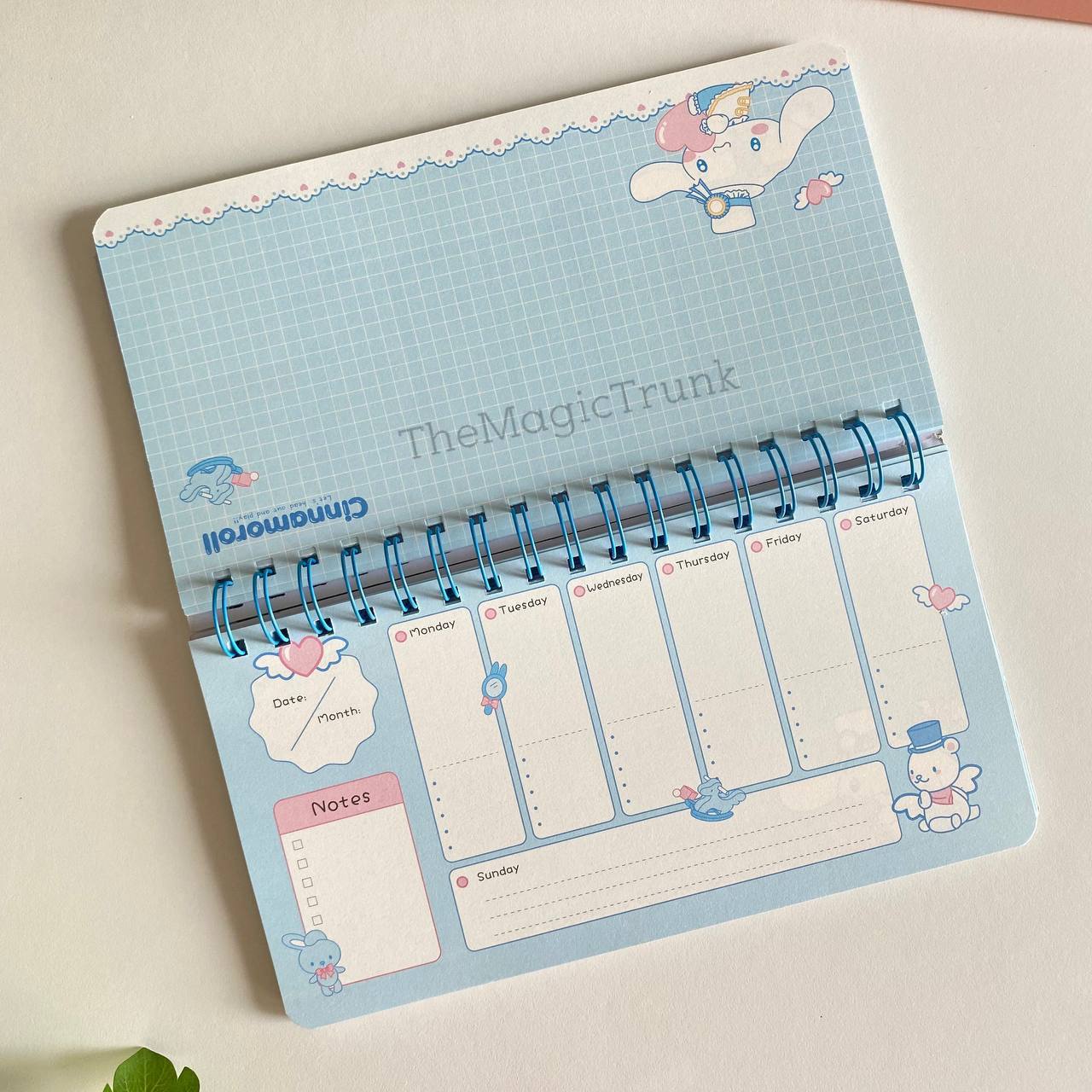 Sanrio Weekly Planner Spiral Diary ( 1pc )