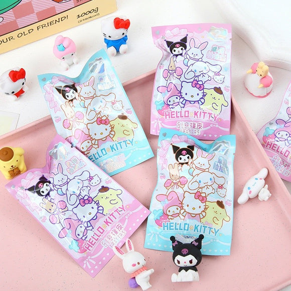 Sanrio 3D Mystery Surprise Erasers ( 1 pack )
