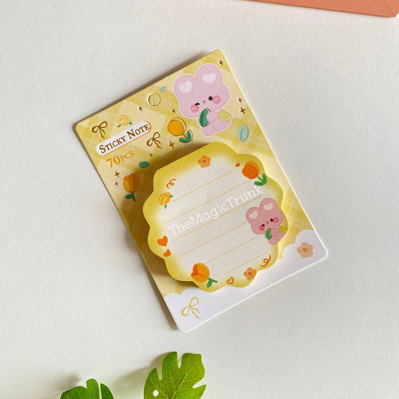 Bear Floral Sticky Note ( 1pc )