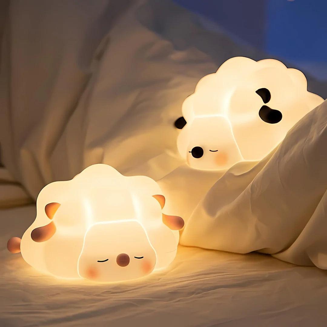 Sleeping Sheep Silicon Lamp Rechargeable ( 1pc )