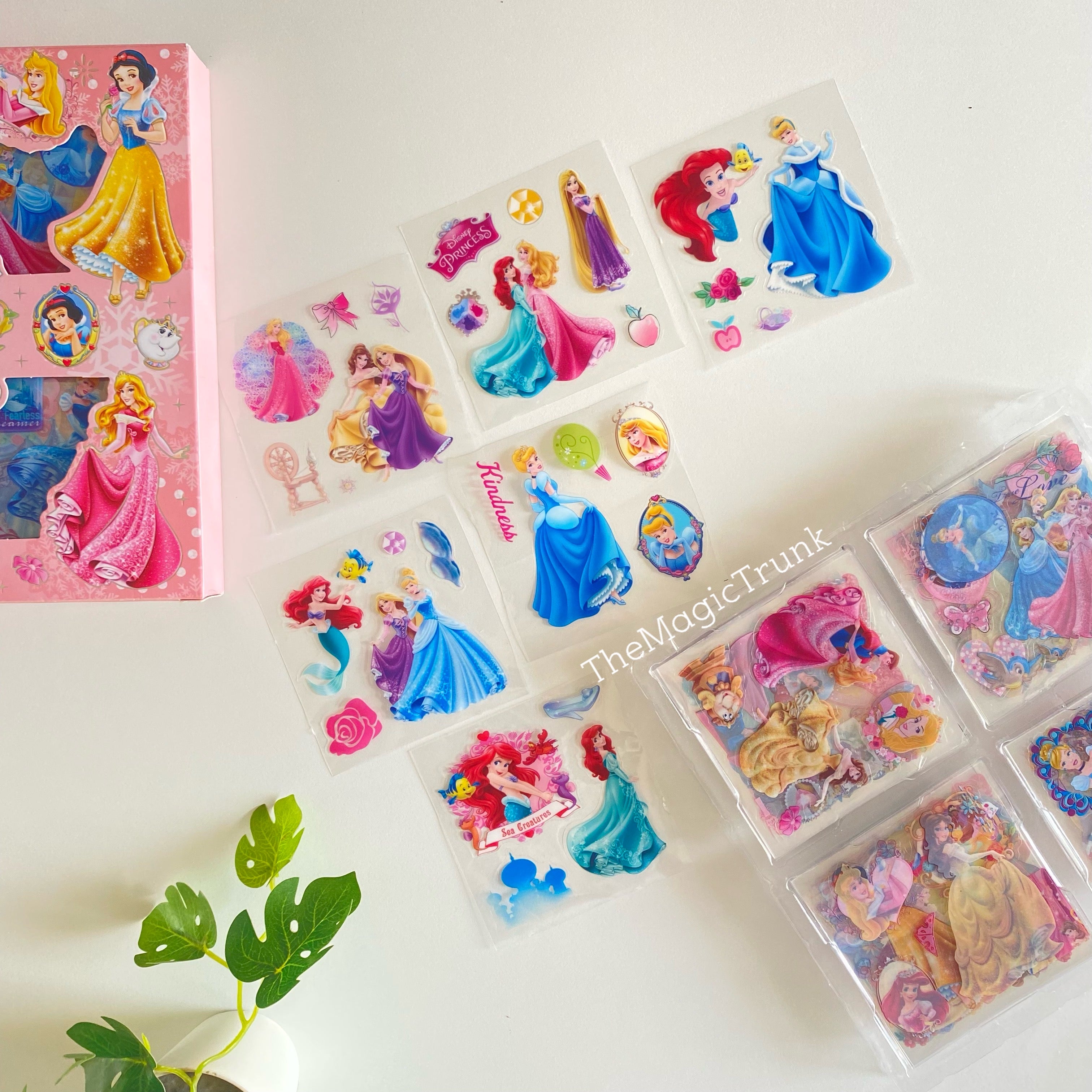 Barbie Princess Frozen Sticker Box ( 100 sheets )