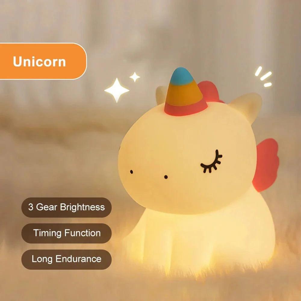 Unicorn Silicon Lamp Rechargeable ( 1pc )