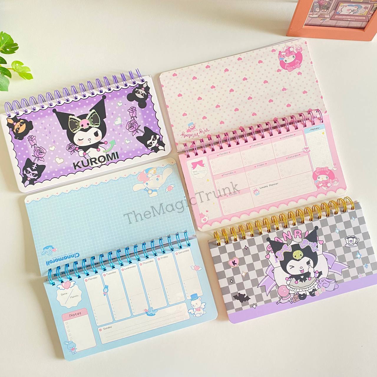 Sanrio Weekly Planner Spiral Diary ( 1pc )