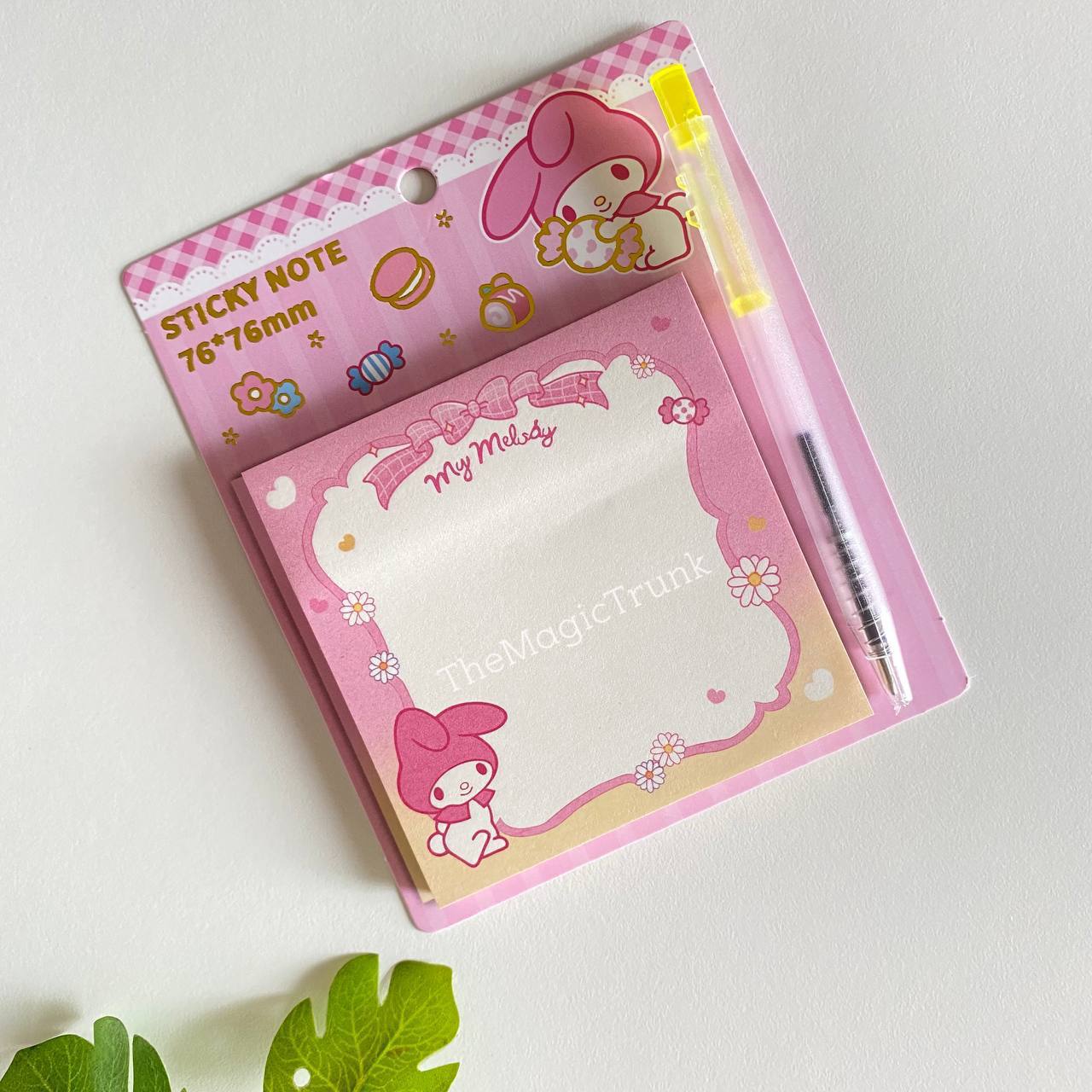 Sanrio Sticky Notes With Pen ( 1pc )