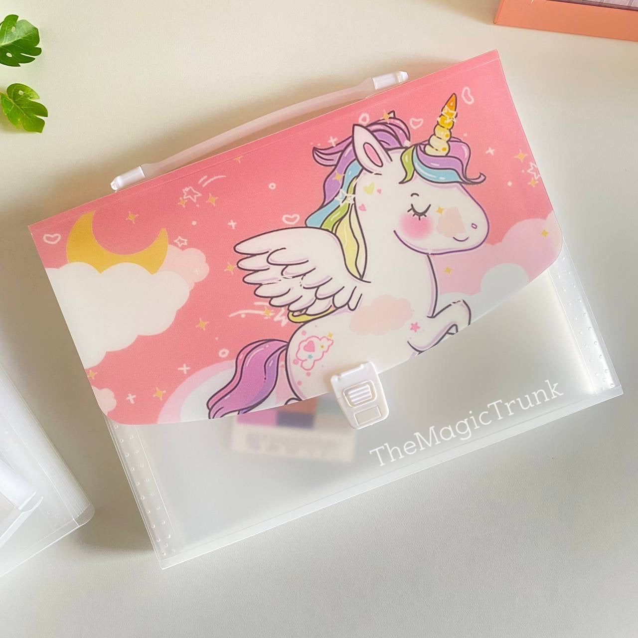 Unicorn File / Document Folder With Handle & Push Lock A4 ( 1 pc )