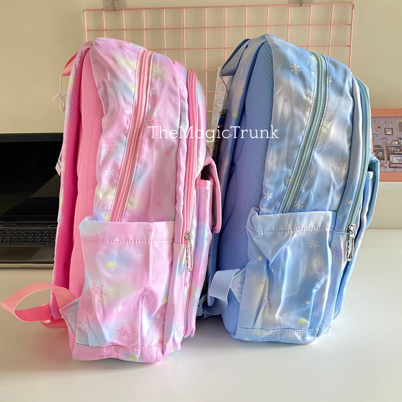 Rainbow Ombre High School Backpack ( 1 pc )