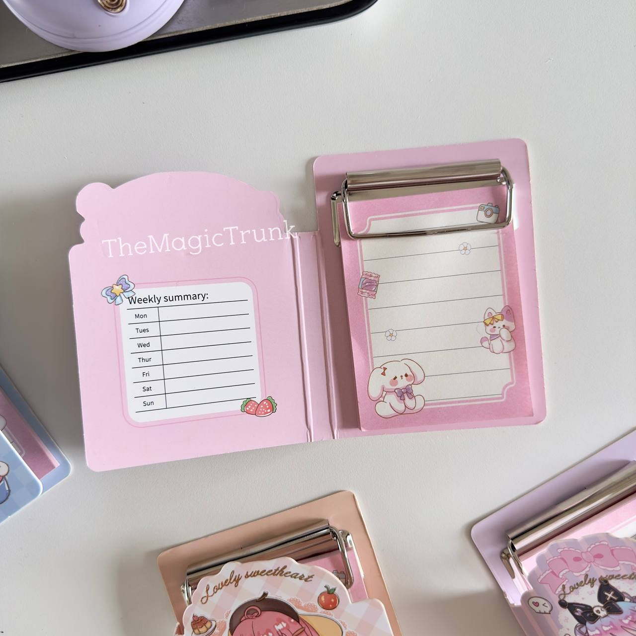 Sanrio Memo Pad Notepad With Clipboard ( 1pc )