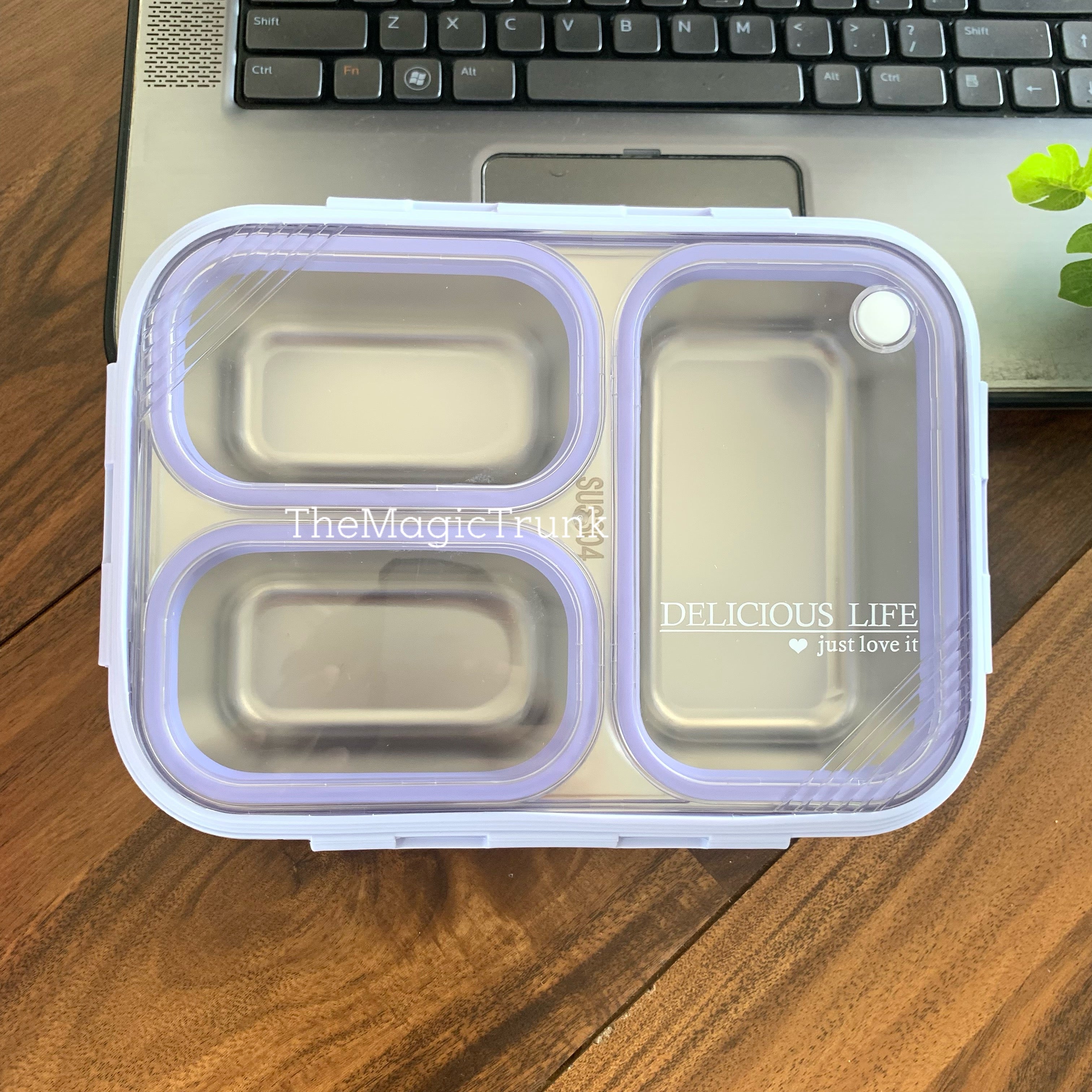 Bento Meal Stainless Steel Box 100% Leakproof ( 1pc )