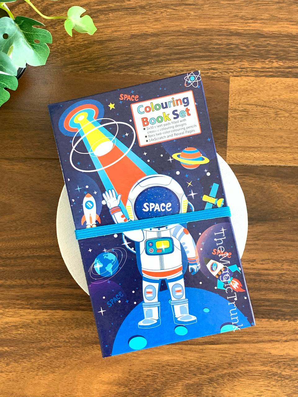 Coloring Book Set with Scratch & Coloring Art Book