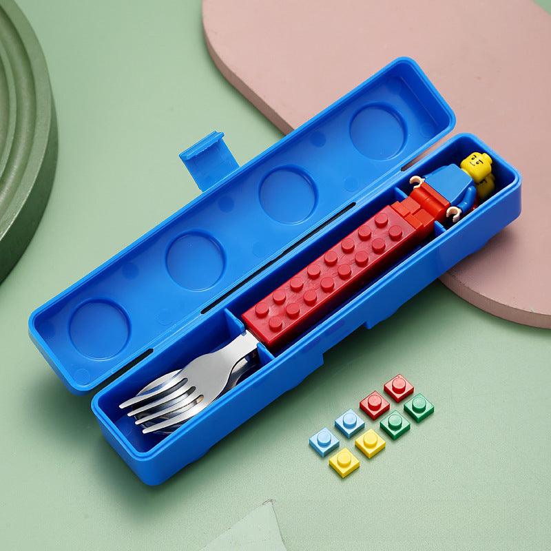 Lego Cutlery Spoon & Fork Set ( 1 set )