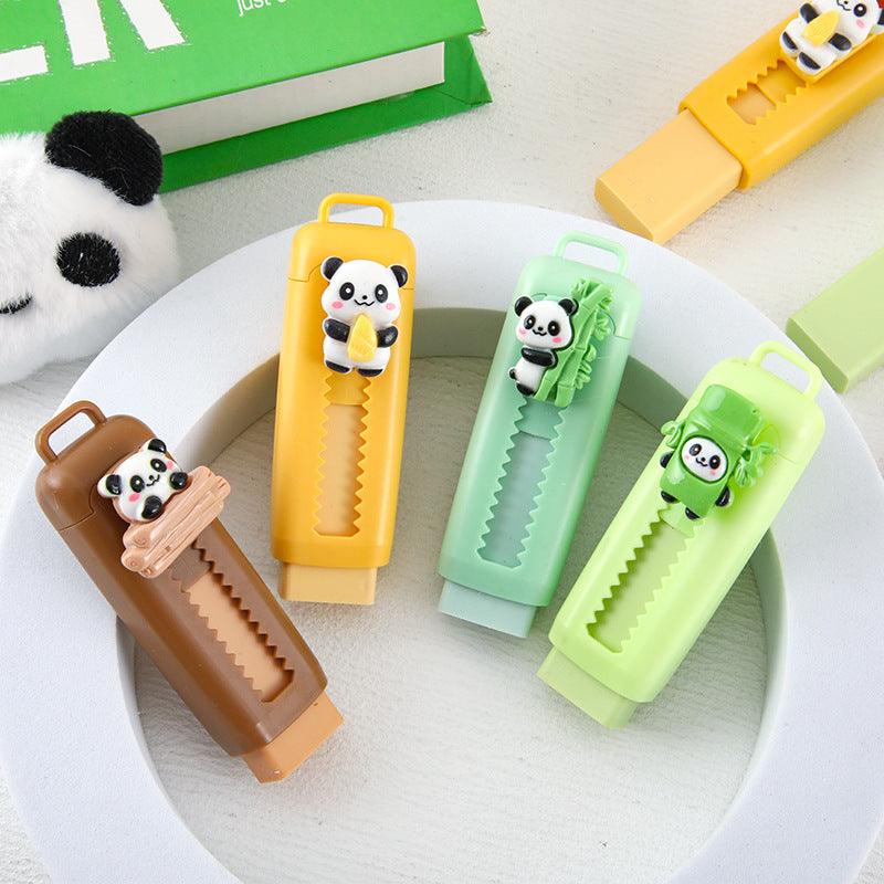 Panda Push Computer Panda Push Blade Eraser ( 1pc ) – The Magic Trunk