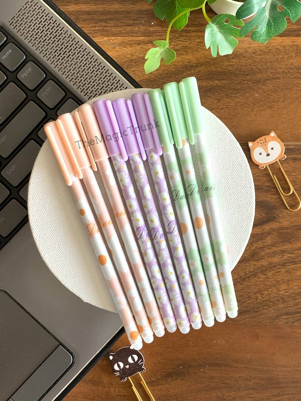 Daisy Erasable Gel Pen ( 3pcs )