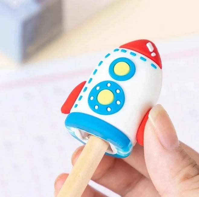 Rocket Pencil Sharpener ( 1pc )