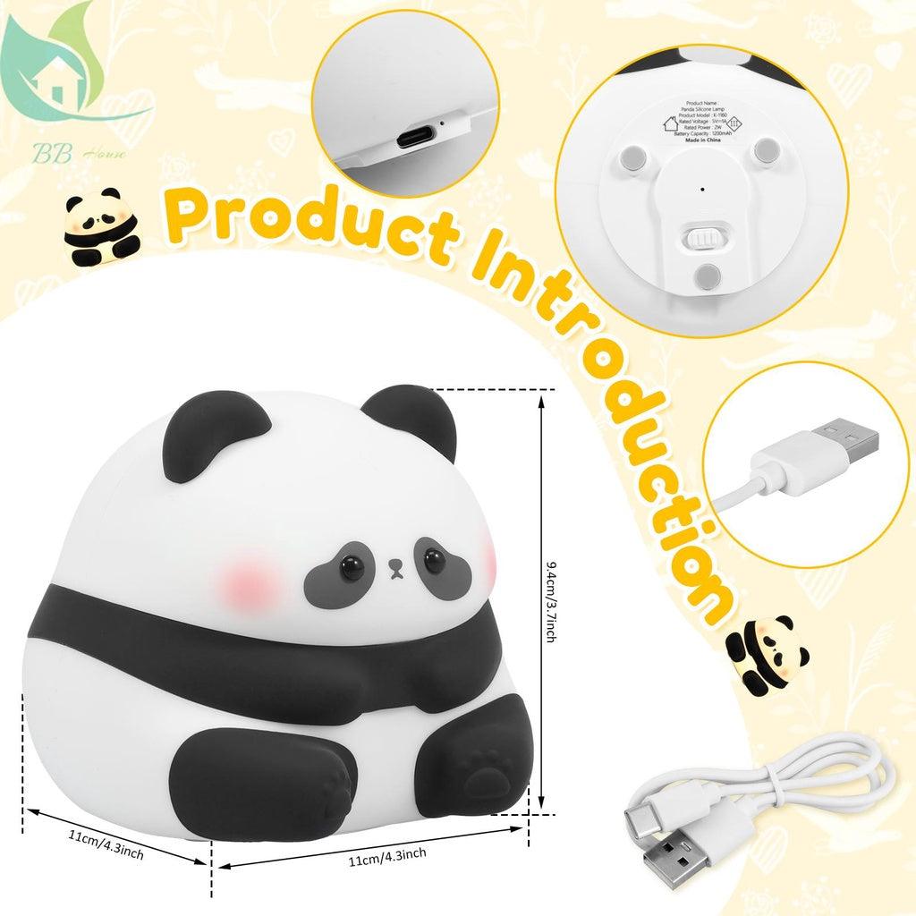 Cute Panda Silicon Lamp ( 1pc )