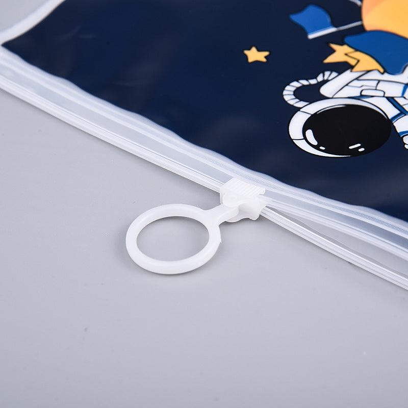 Space Pvc Space PVC Stationery Pouch ( 1pc ) – The Magic Trunk