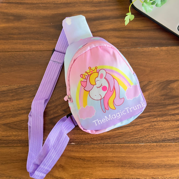 Buy Le Delite Unicorn Sling Bag, Bottle, Unicorn Keychain, Cartoon Hair  Accessories, Coin Pouch-Multi Color Online at Best Prices in India -  JioMart.