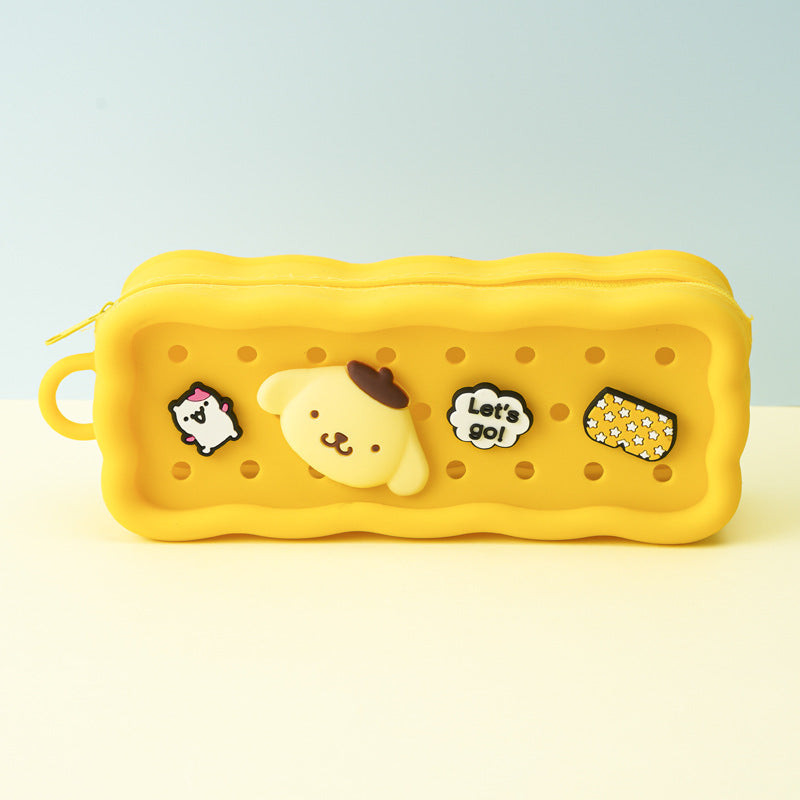 Sanrio Silicone Stationery Multipurpose Pencil Pouch ( 1pc )