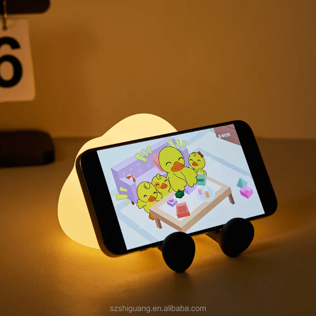 Cloud Silicon Lamp Rechargeable ( 1pc )