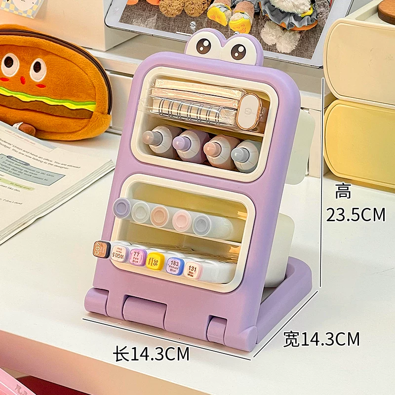 Kawaii Tilted Slanted Pen Desk Organiser ( 1pc )