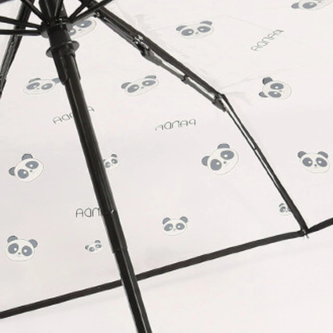 Panda Transparent Automatic Umbrella ( 1pc )