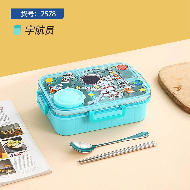 Meal Magic Three Compartment Bento Lunch Box ( 1pc )