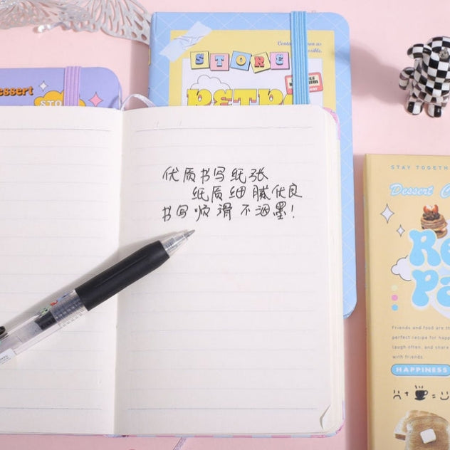 Retro Notebook Diary A6 ( 1pc )