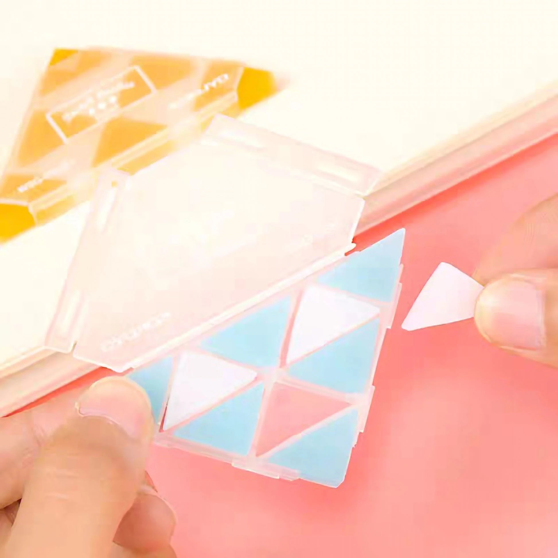 Multi Angled Triangular Eraser Set ( 1pc )