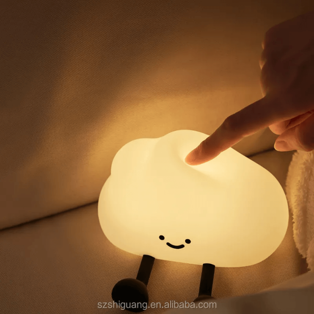 Cloud Silicon Lamp Rechargeable ( 1pc )