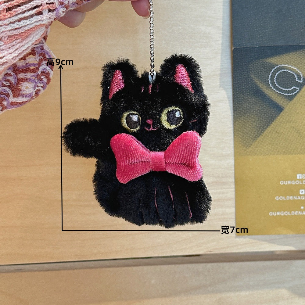 Princess Cat Plush Keychain ( 1pc )