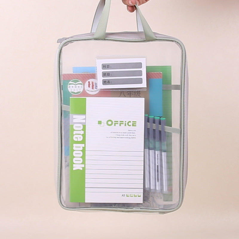 Aesthetic Mesh File Folder / Document Vertical Folder Organizer A4 ( 1pc )