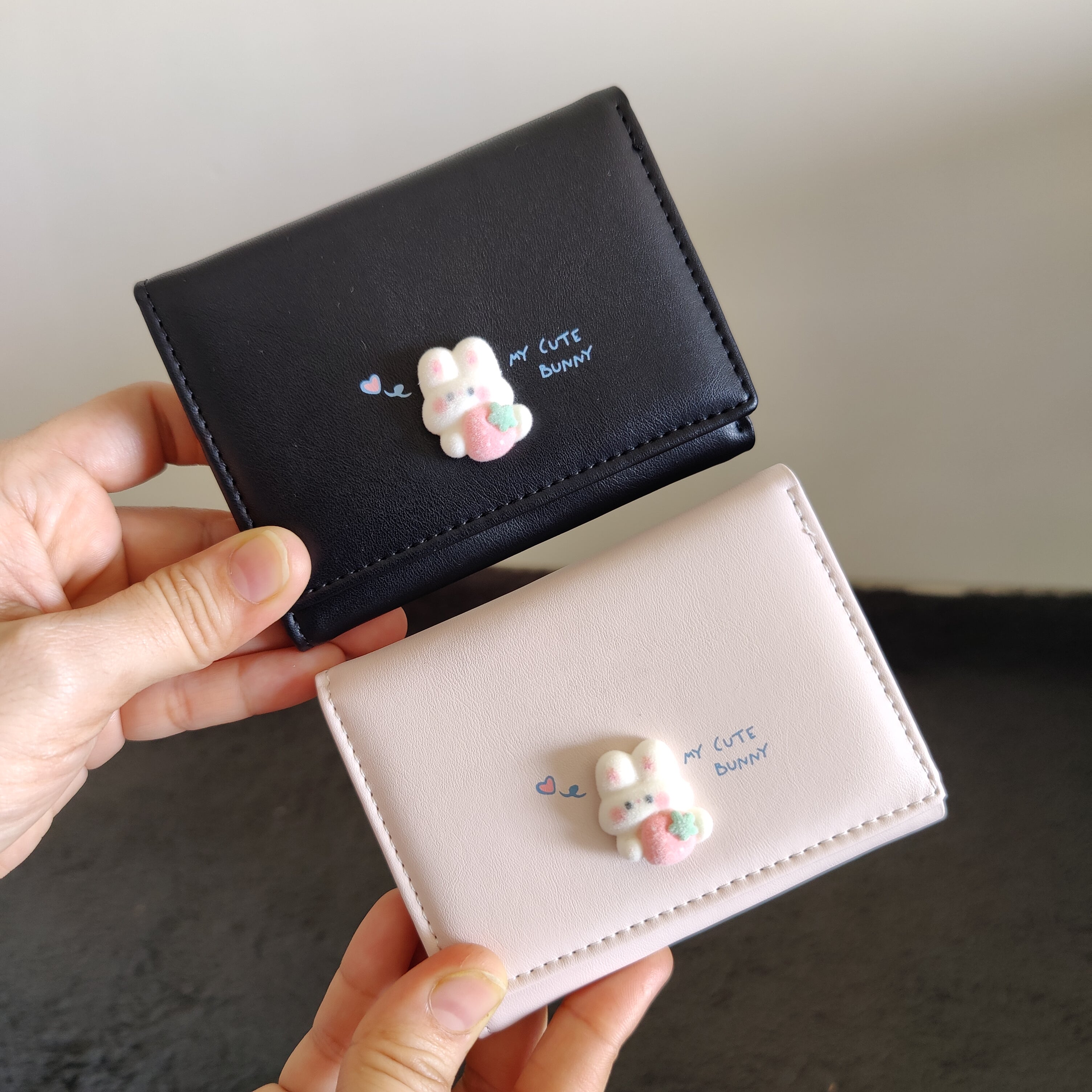 3D Bunny Trifold Wallet ( 1pc )