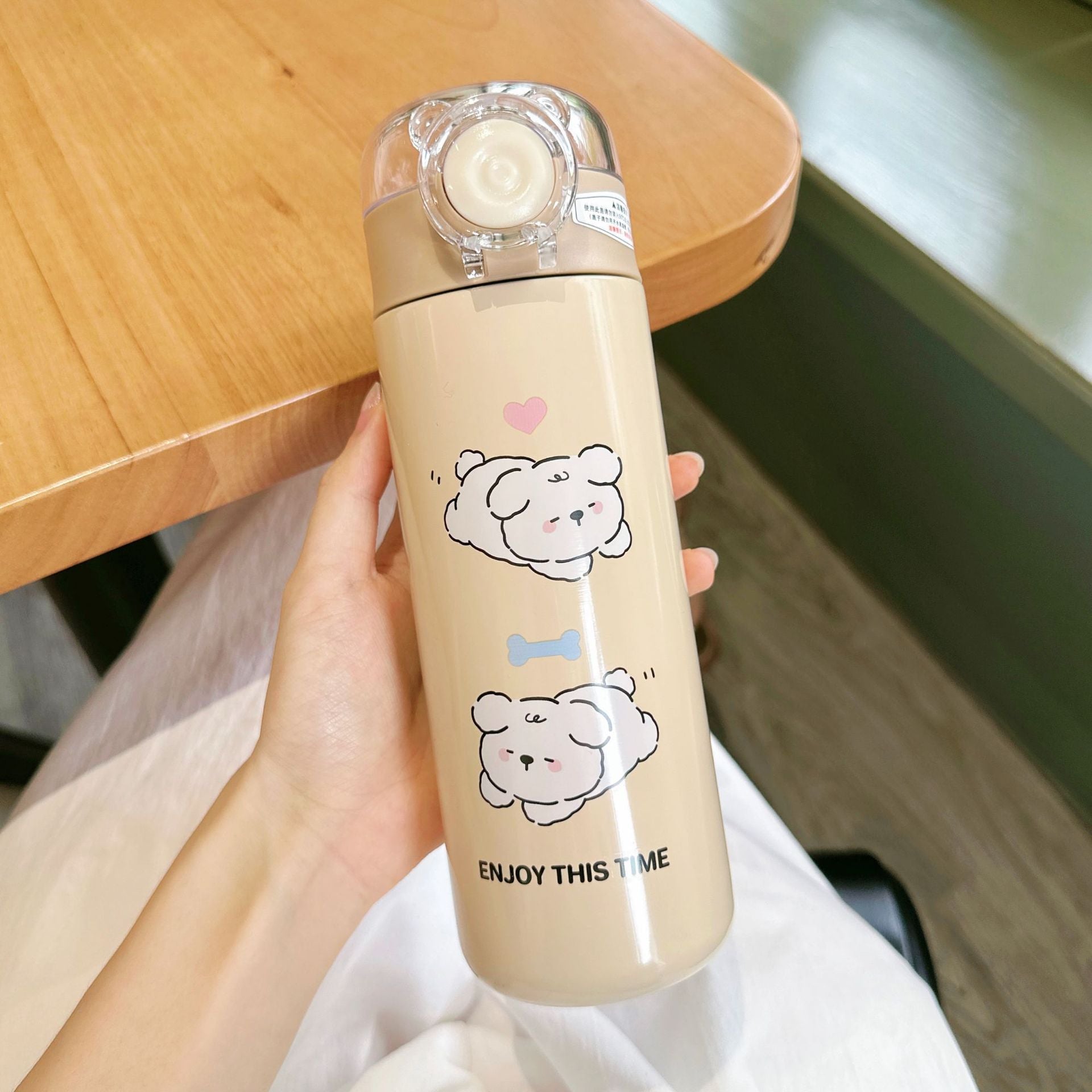 Puppy Sipper Steel Doubled Walled Insulated Bottle ( 1pc )