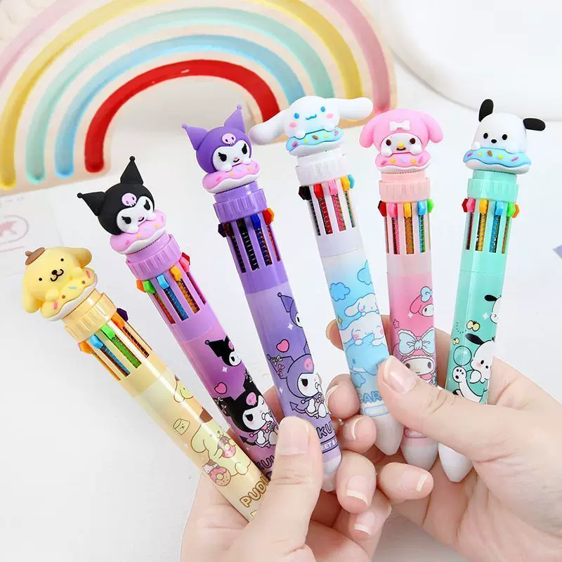 Sanrio 10 in 1 Colored Ball Pen ( 1pc )