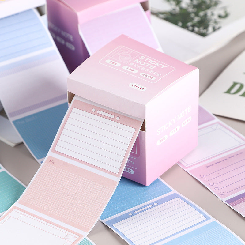 Morandi Peel Off Sticky Notes ( 1pc )