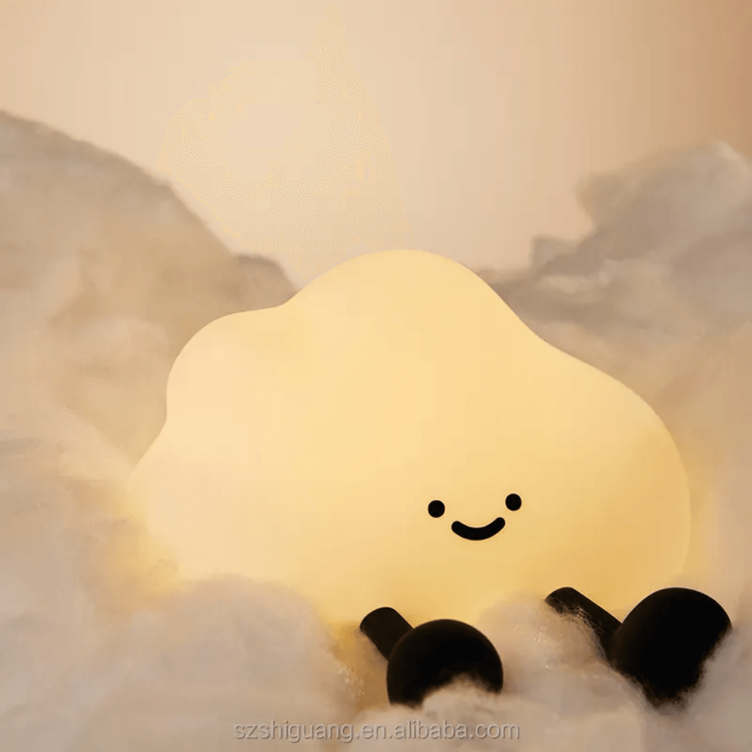 Cloud Silicon Lamp Rechargeable ( 1pc )