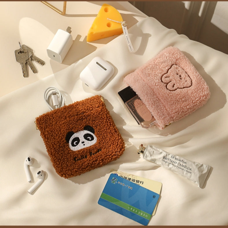 Plush Travel Multipurpose Pouch ( 1pc )