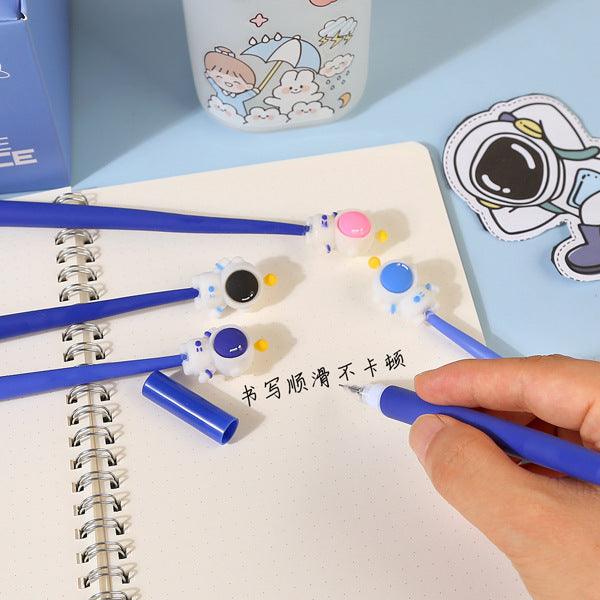 Space Astronaut Dancing Gel Blue Ink Pen ( 2pcs )