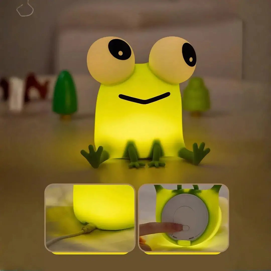 Frog Silicone Lamp Rechargeable ( 1pc )