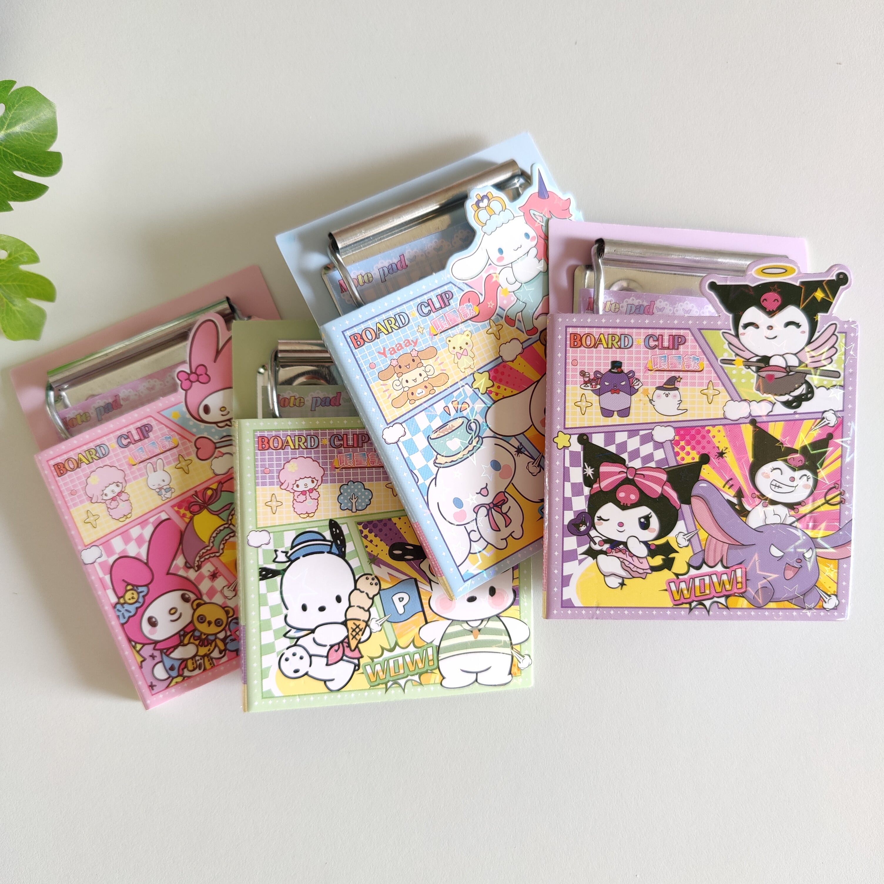 Sanrio Memo Pad Notepad With Clipboard ( 1pc )