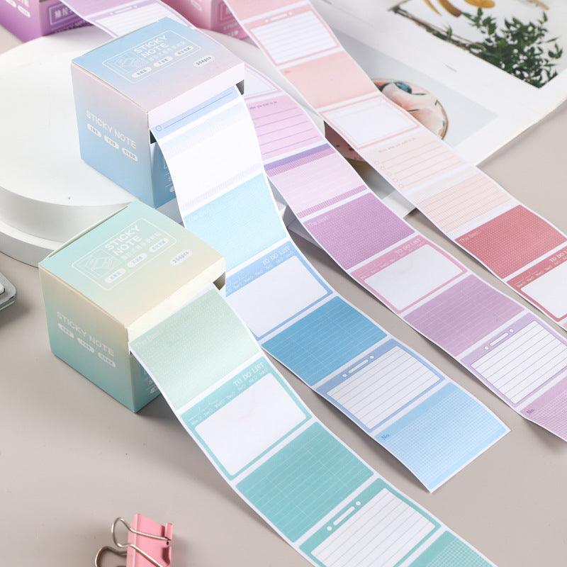 Morandi Peel Off Sticky Notes ( 1pc )