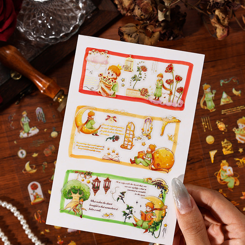 Meet The Stars Series Journaling Scrapbooking Stickers Sheets ( 4sheets )