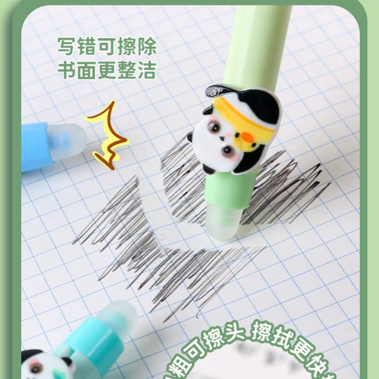 Panda Erasable BlueGel Pen Set ( 4pcs )