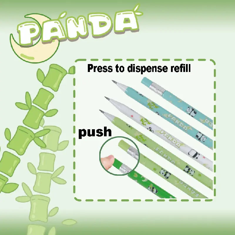 Panda Mechanical Pencil ( 4pcs )