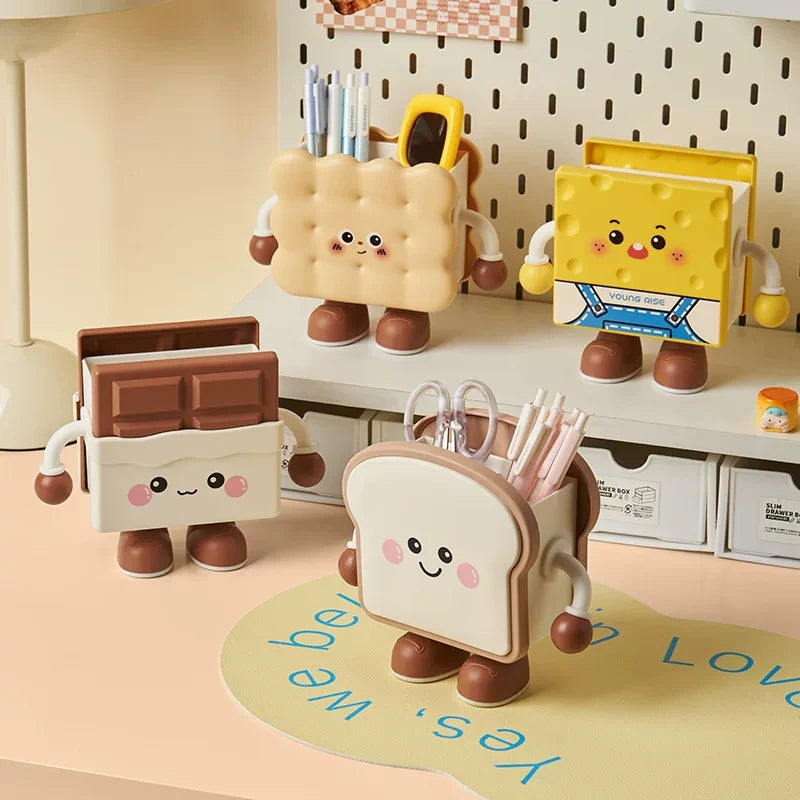 Foodie Multipurpose Pen Holder Desk Organizer ( 1pc )