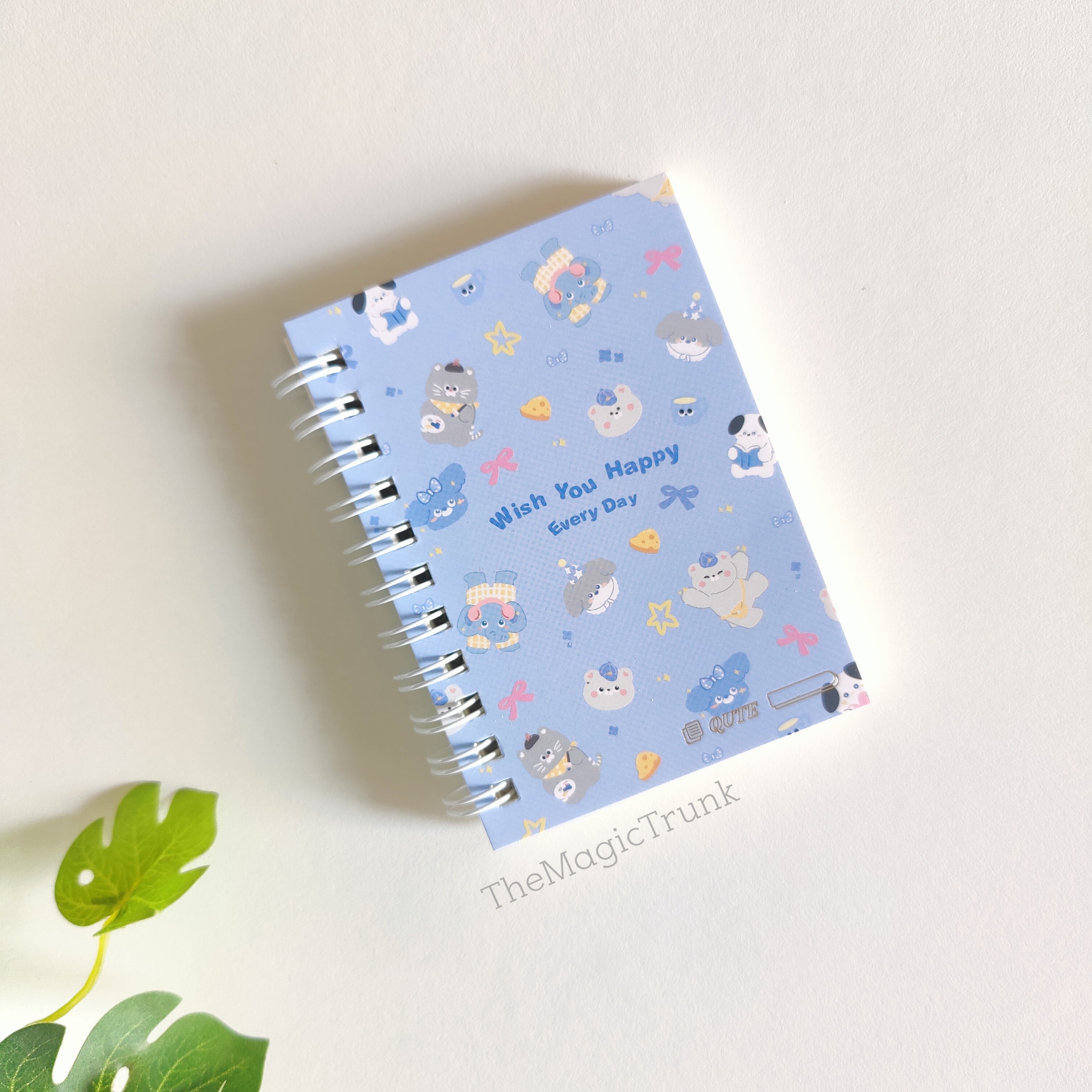Kawaii Spiral Pocket Notebook Diary ( 1pc )
