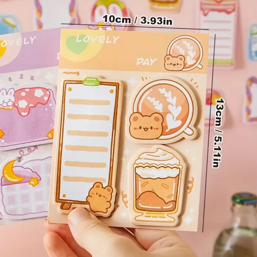 Chibi Charm Kawaii Sticky Notes ( 1pc )